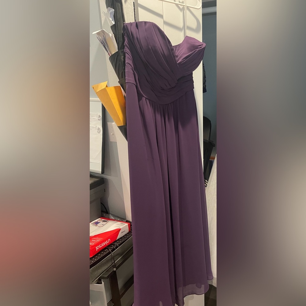 Kanali k bridesmaids dress size 16 deep purple